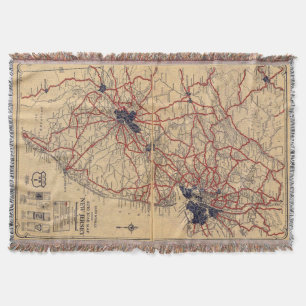 New Jersey 6 Throw Blanket