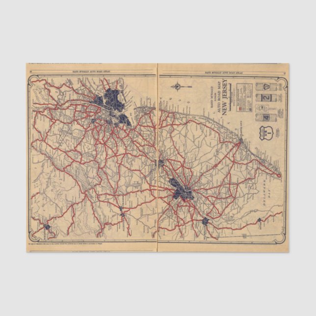 New Jersey 6 Tissue Paper (Front)