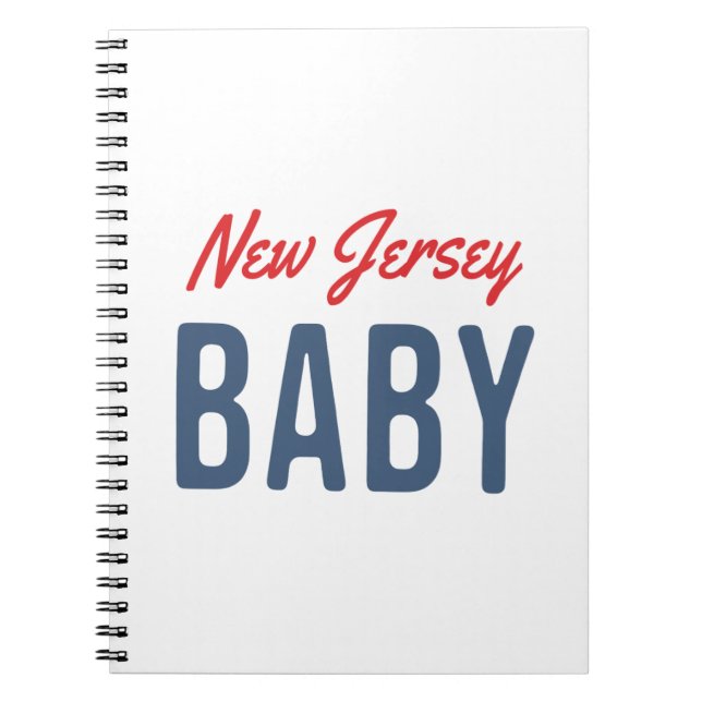 New Jersey Baby Notebook (Front)