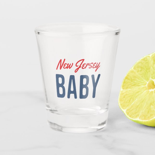 New Jersey Baby Shot Glass (Front)