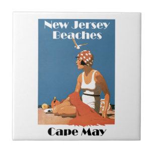 New Jersey Beaches ~ Cape May Ceramic Tile