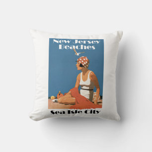 New Jersey Beaches ~ Sea Isle City Cushion