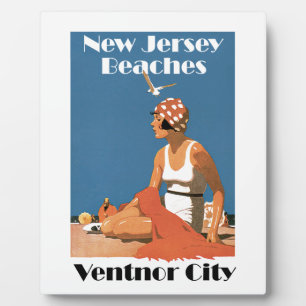 New Jersey Beaches ~ Ventnor City Plaque