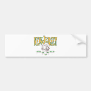 New Jersey Bumper Sticker