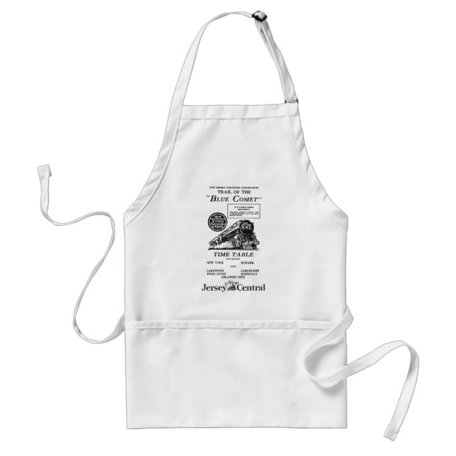 New Jersey Central Blue Comet Train Aprons (Front)