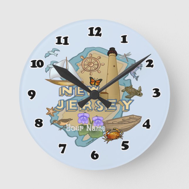 New Jersey Clock (Front)