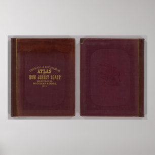 New Jersey coast historical atlas Poster