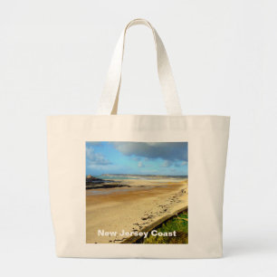 New Jersey Coast, NJ Large Tote Bag