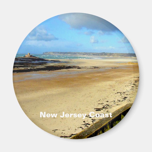New Jersey Coast, NJ Magnet (Front)