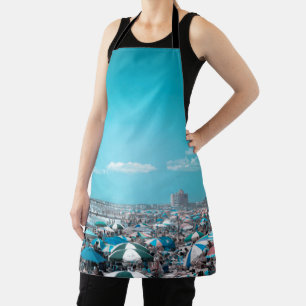 New Jersey Coastal Beach Art Apron