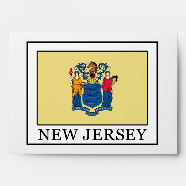New Jersey Envelope (Front)