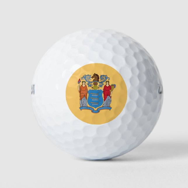 NEW JERSEY FLAG GOLF BALLS (Front)