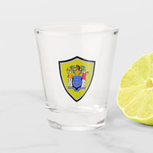 New Jersey flag Shot Glass