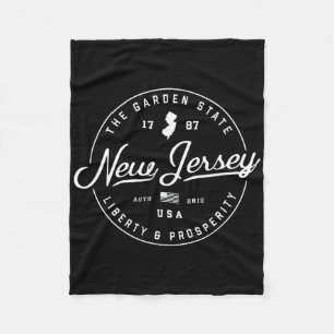New Jersey Fleece Blanket