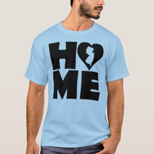 New Jersey Home Heart State Tees T-Shirt