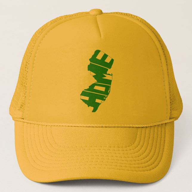 New Jersey Home State Trucker Hat (Front)