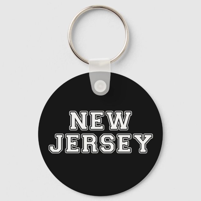 New Jersey Key Ring (Front)
