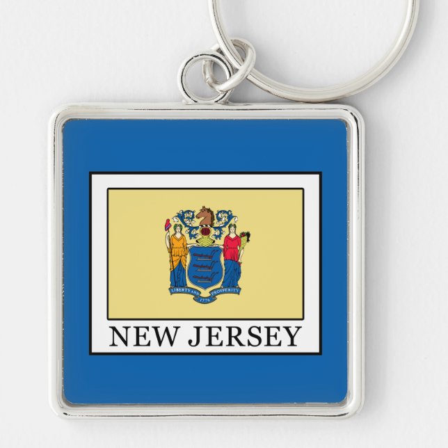 New Jersey Key Ring (Front)