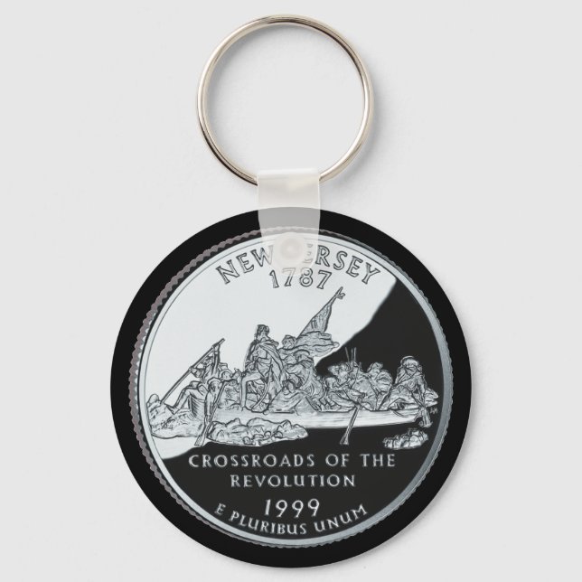 NEW JERSEY KEY RING (Front)