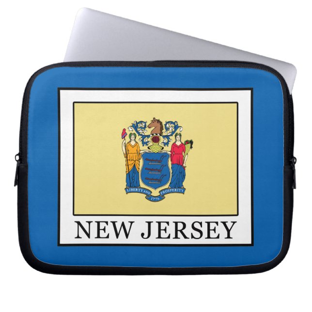 New Jersey Laptop Sleeve (Front)