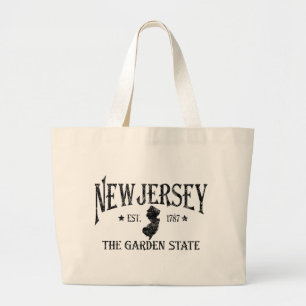 New Jersey Large Tote Bag