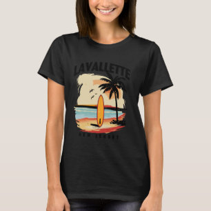 New Jersey Lavallette Surfboard Surfing Men Women T-Shirt
