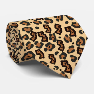 NEW JERSEY LEOPARD BANDANA GRADIENT TIE
