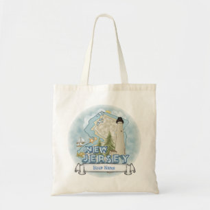 New Jersey Lighthouse Tote Bag