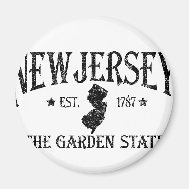New Jersey Magnet (Front)