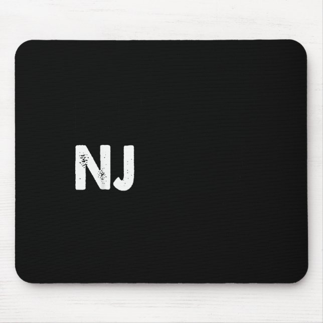 New Jersey Marathon Shirt, Run Nj  Mouse Pad (Front)