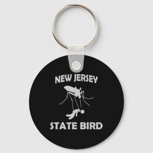 New Jersey Mosquito State Bird Funny Outdoors  Key Ring