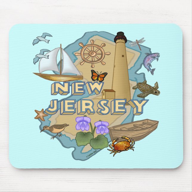 New Jersey mousepad (Front)