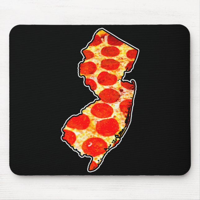 New Jersey Pepperoni Zza  Mouse Pad (Front)