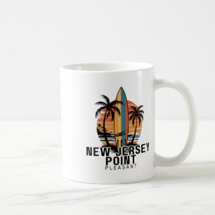 New Jersey Point Pleasant Surfing Surfer _1 Coffee Mug
