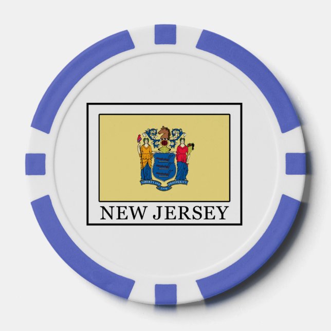 New Jersey Poker Chips (Front)