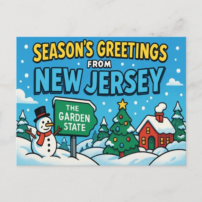 NEW JERSEY Postcard (Front)