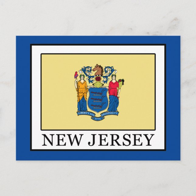 New Jersey Postcard (Front)