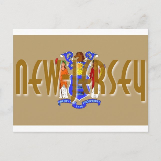 New Jersey Postcard (Front)