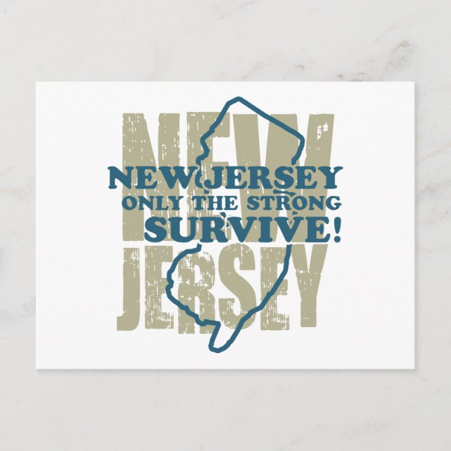 New Jersey Postcard (Front)