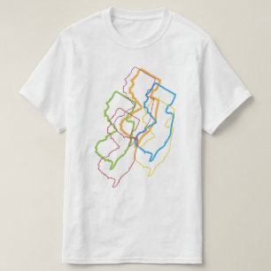 new jersey pride blur T-Shirt