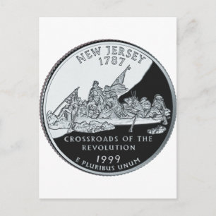 New Jersey Quarter Postcard