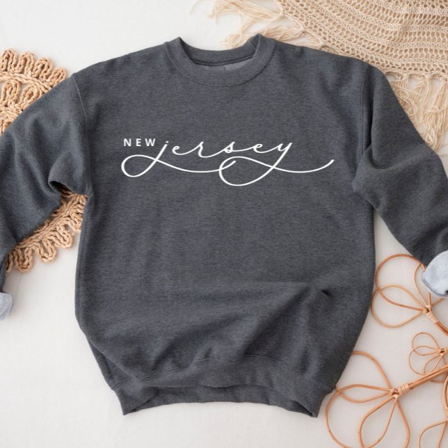 New Jersey Script State Women’s Sweatshirt (Creator Uploaded)