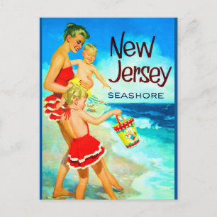 New Jersey Seashore Postcard