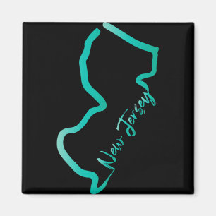 New Jersey Shirt Jersey Graphic Tees For Women. Me Magnet