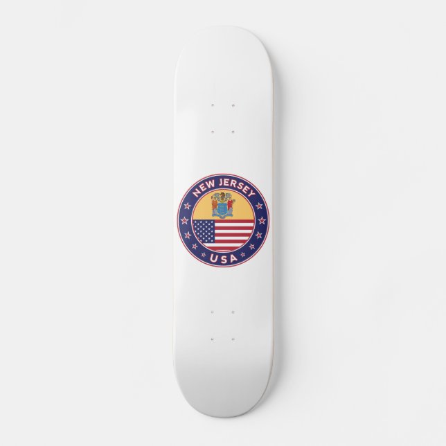 New Jersey Skateboard (Front)
