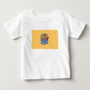 New Jersey State Flag Baby T-Shirt