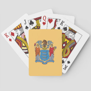 New Jersey State Flag Playing Cards