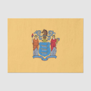 New Jersey State Flag Tissue Paper