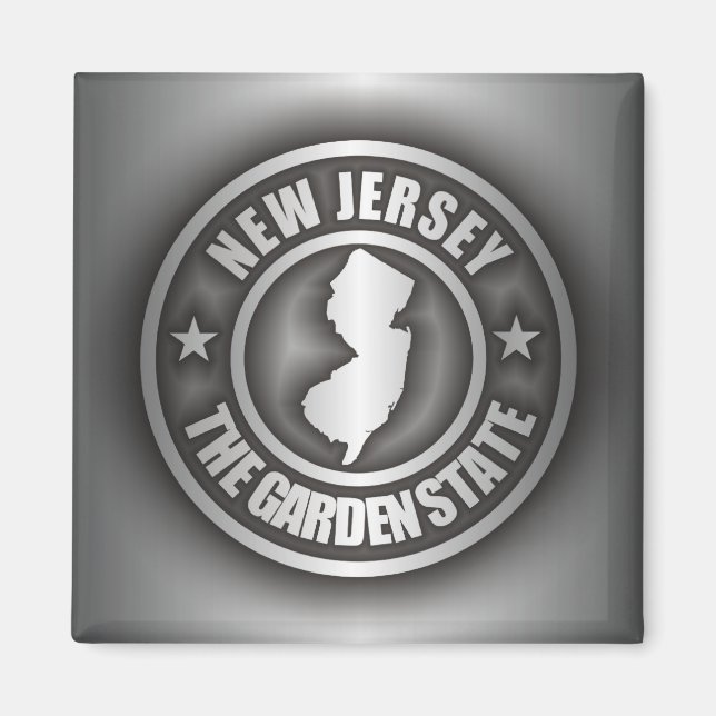 "New Jersey Steel" Magnets (Front)