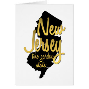 New Jersey The Garden State greeting card